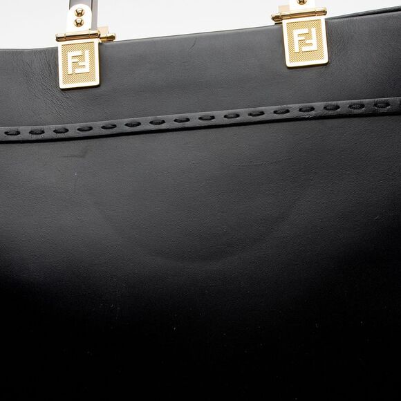 Fendi Leather Sunshine Medium Shopper Tote - Picture 15 of 16